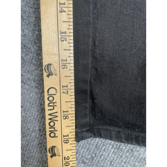 Levi's Jeans Women's 8 Black Cropped Baggy Loose Fit Pants - Picture 9 of 11